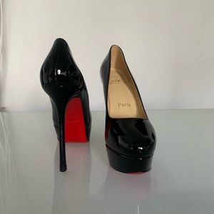 Christian Louboutin  120 Bianca black